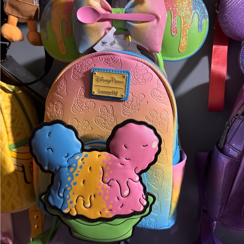 Loungefly Disney Parks snow cone  Backpack